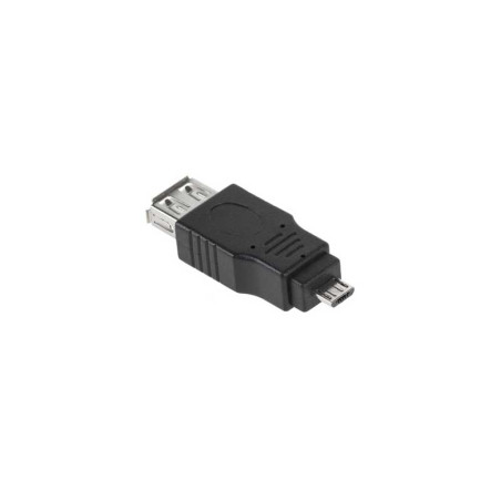 Adapter USB gniazdo na microUSB wtyk