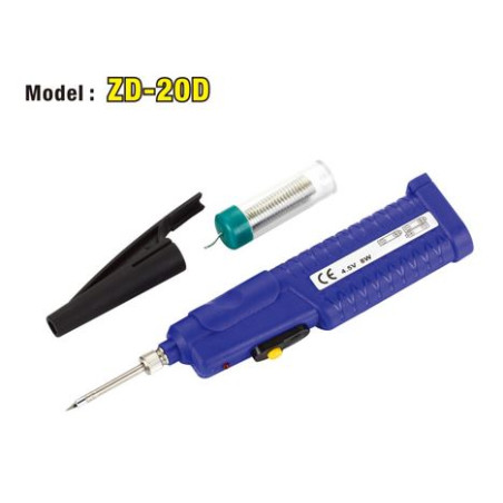 Lötkolben 8W batteriebetrieben 3xAA ZD-20D