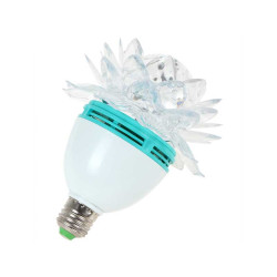 Rotating multicolor bulb