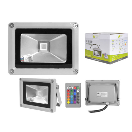LED-Strahler RGB 10W mit Fernbedienung