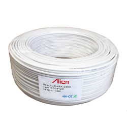 Coaxial cable RG59+2x0.35mm² camera CCS