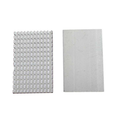 Aluminium heatsink 55x35x5mm