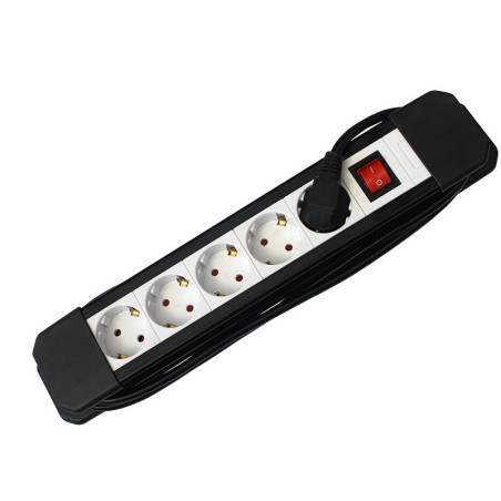 Steckdosenleiste 5-fach 5m 3x1.5mm² mit Schalter HQ Alien