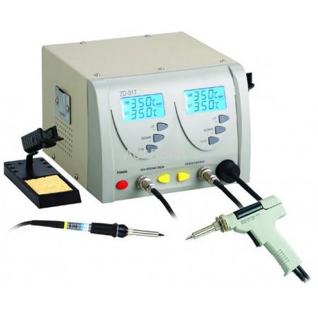 Desoldering station + soldering iron ZD-917