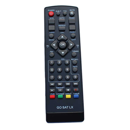 Remote control DVB-T receiver GO SAT