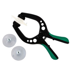 Pliers with suction cup for LCD screen opening BST-009