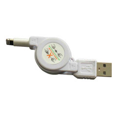 Kabel USB IPhone 5 8pin z przewodem zwijanym