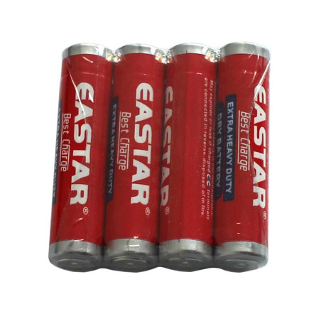 Set 4 Batterien Eastar R3 nicht-alkalisch