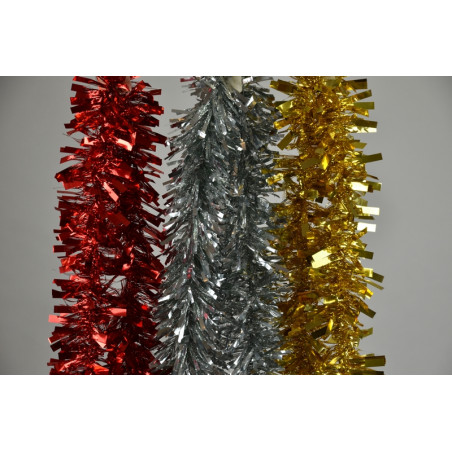 Thick tinsel assorted colors
