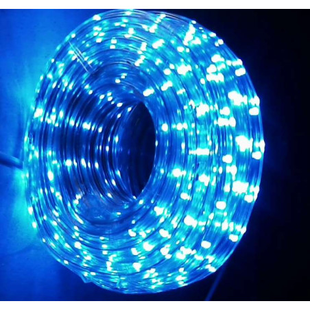 Lichtschlauch 7m mit Netzteil blau