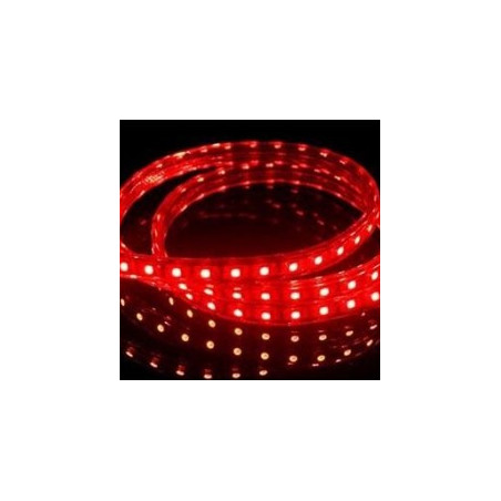 Light rope 14m with power supply red