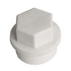 End cap for PPR 20mmx1/2 male thread