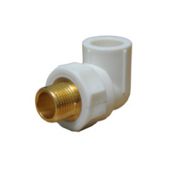 Winkel mit Fuß für PPR 20mm x 1/2 Außengewinde