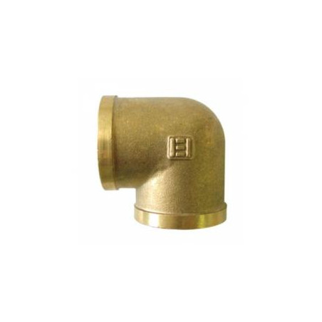 Bronze elbow for water 1 inch no. 2 female thread+female thread