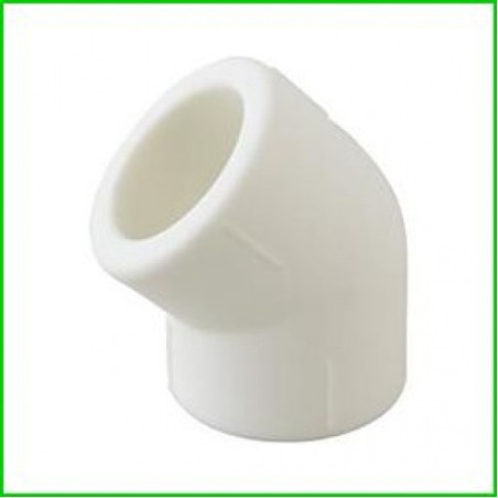 45-degree elbow for PPR 20mm