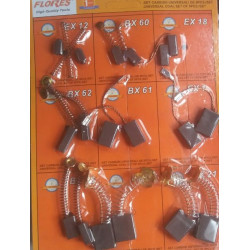Universal carbon brush set 9/set