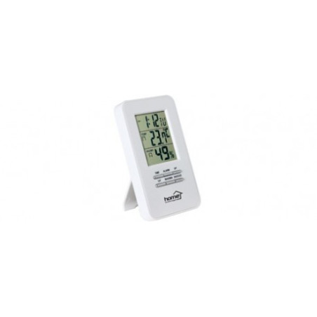 Thermometer with hygrometer and alarm clock