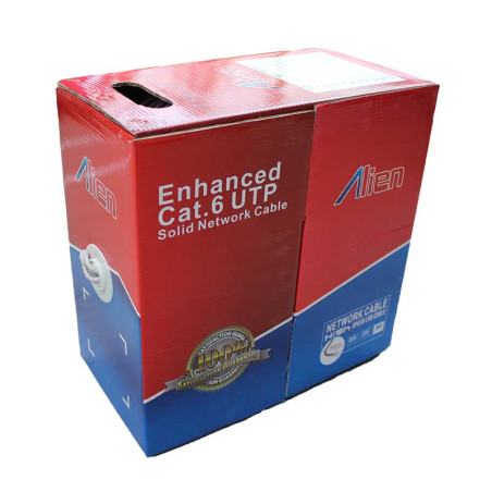 UTP-Kabel Cat6e Alien 0,5mm Kupfer Rolle 100m