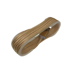 Iphone textile cable gold