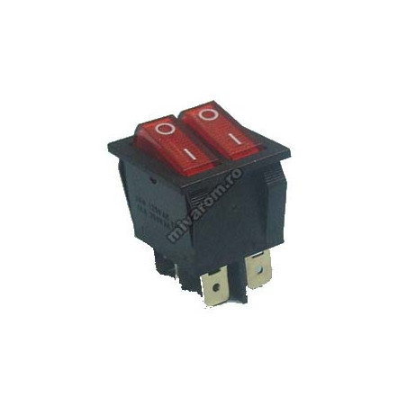 Double led on/off switch