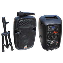 Aktivbox 8" ABS 2108DA-R USB/SD/FM/BT/ACCU Alien