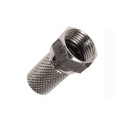 F-Stecker 6,6mm mit Dichtung HQ