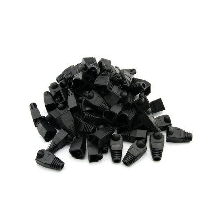 UTP plug boot black 100pcs