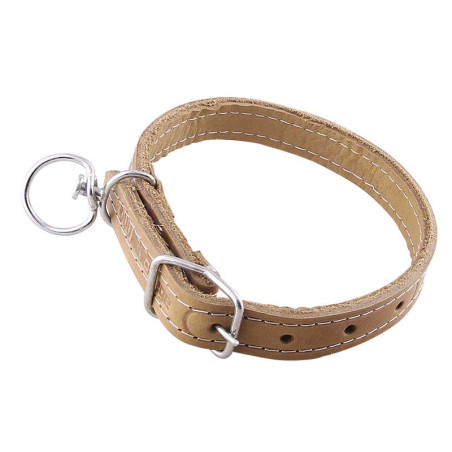 Dog leather collar (2.5CMx60CM)-No.410