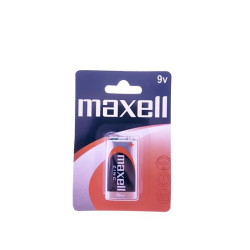 Battery 9V non-alkaline Maxell