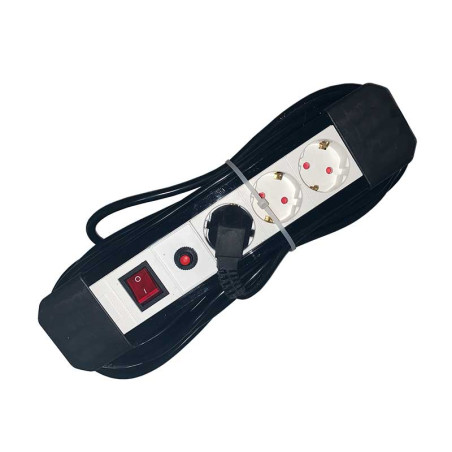 3-fach Überspannungsschutz-Steckdosenleiste 5 m Alien