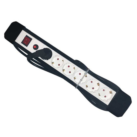 Surge protection extension cord 6-way 5m Alien