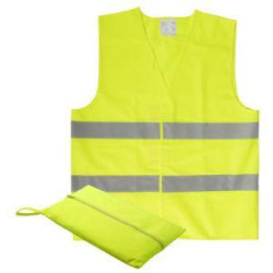Green reflective vest