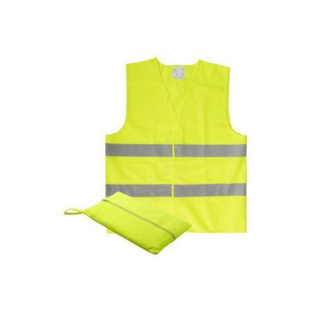 Green reflective vest