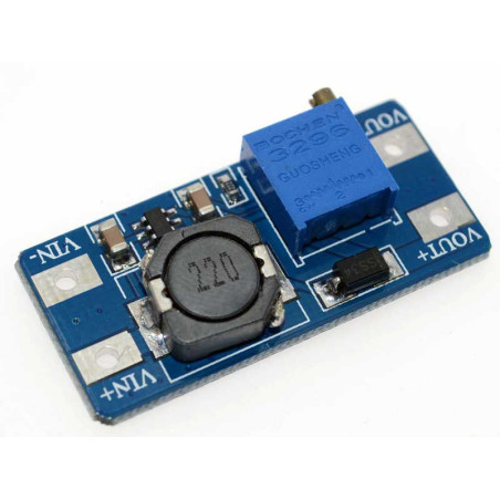 Step up module DC-DC 3-5V to 5V/9V/12V/24V 2A