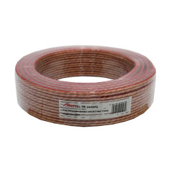 Przewód głośnikowy przezroczysty 2x1.5mm 25M