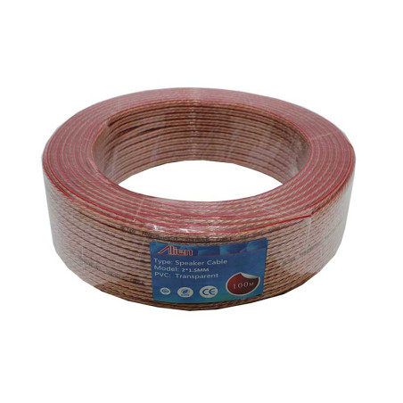 Cablu difuzor transp 2x1,5mm rola 100m