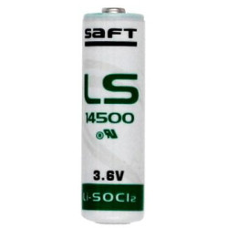 Lithium-Batterie SAFT LS14500 AA 3,6V 2600mAh