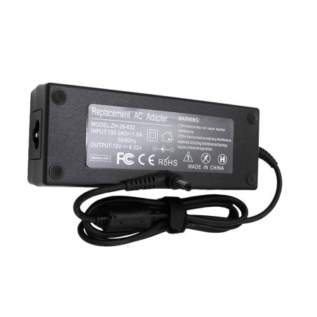 Zasilacz laptopa Asus 19V 6.32A 120W 5.5x2.5mm