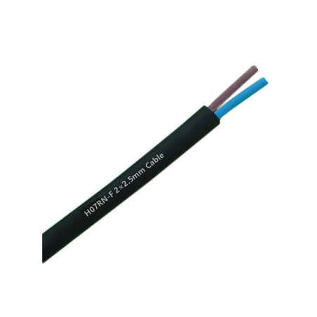 Cablu panouri solare cupru rezistent UV 2x2.5mm rola 100m