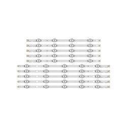 LED bar LG 49inch 4+5 LEDs set 10pcs