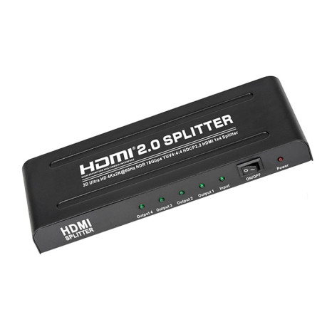 Splitter HDMI 2.0 4 porty 4K 60Hz