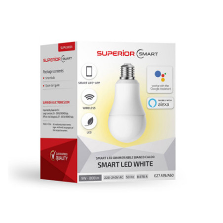 Żarówka LED Smart ściemniana ciepła biel Superior