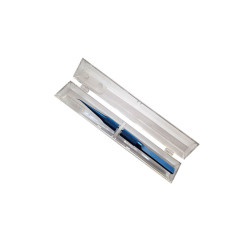 Präzisionspinzette Titan gebogen