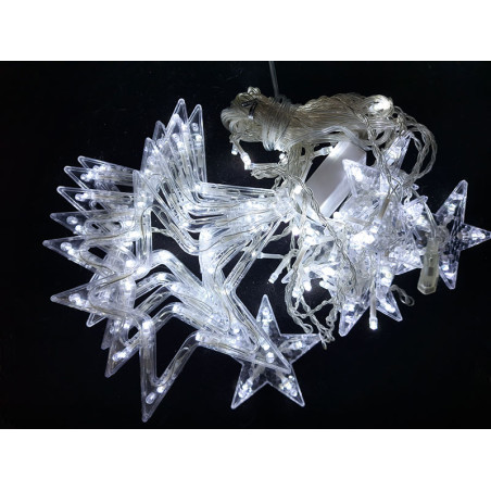 LED-Stern-Lichterkette, mehrfarbig