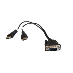 Adapter VGA na 2xHDMI do programatora EMMC RT809F RT809H