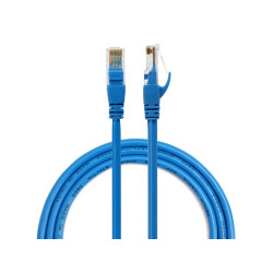 UTP cable with 1m blue plugs