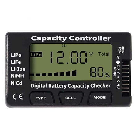 Battery tester NiCd NiMH LiPo LiFe