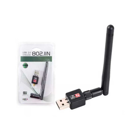 USB network adapter with antenna 300Mbps