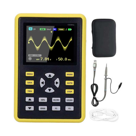 Portable oscilloscope 100MHz with battery 5012H