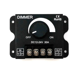 LED strip voltage dimmer 12-24V 30A max 360W